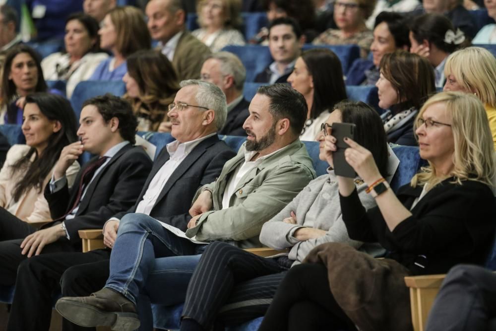 Apertura de campaña de Vox en el Calatrava, en Oviedo