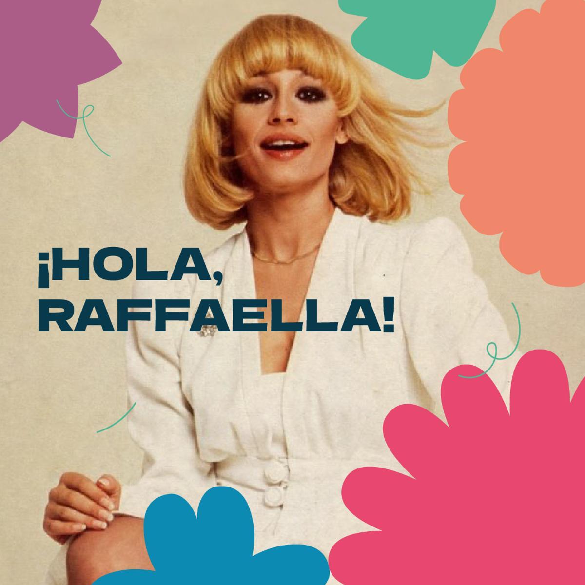 Raffaella Carrá, en una imgen confeccionada por el Festival Hurra Pop