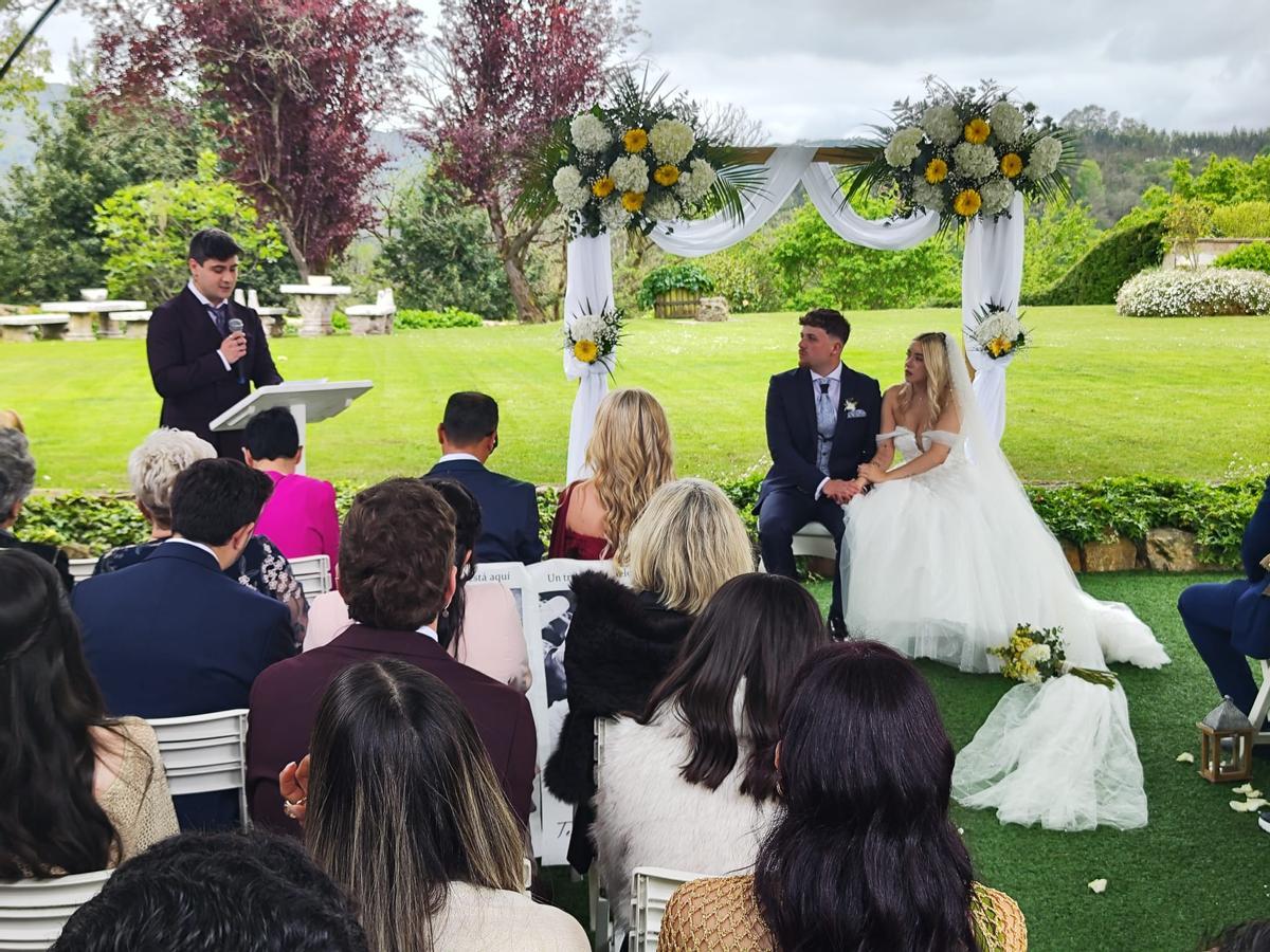 La boda de Alejandro Casal Melendi y Andrea García Cifuentes, en imágenes La boda de Alejandro Casal Melendi y Andrea García Cifuentes, en imágenes