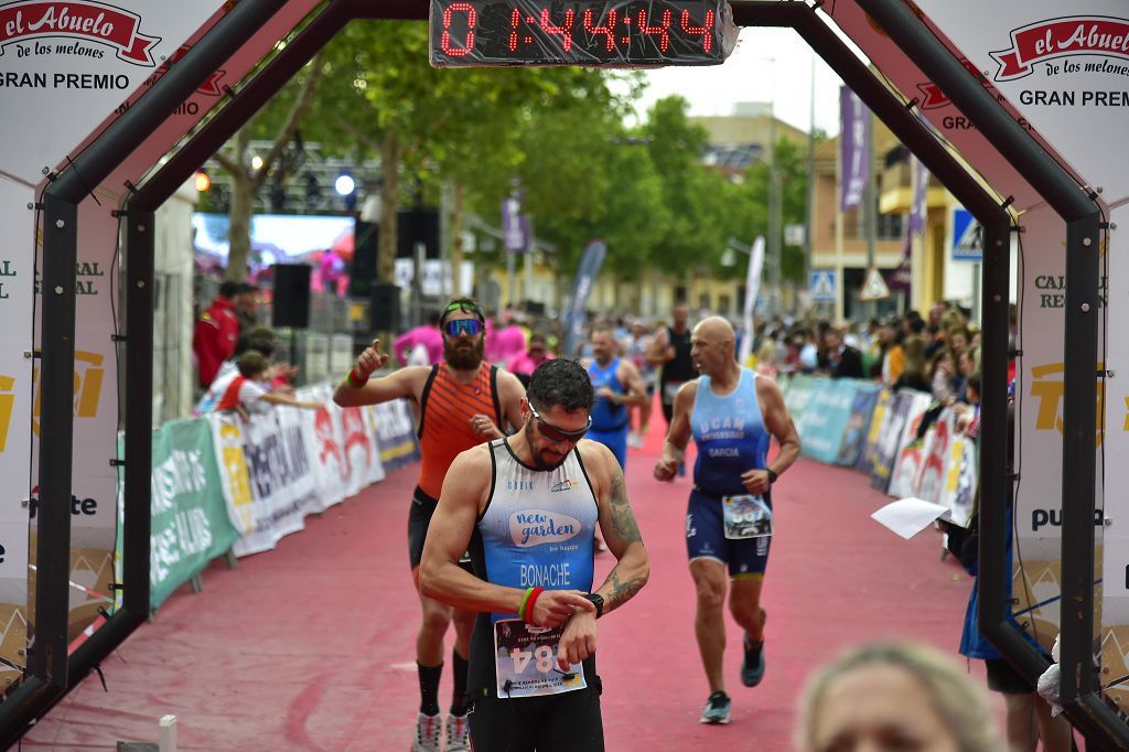 Llegada del triatlón de Fuente Álamo (I)