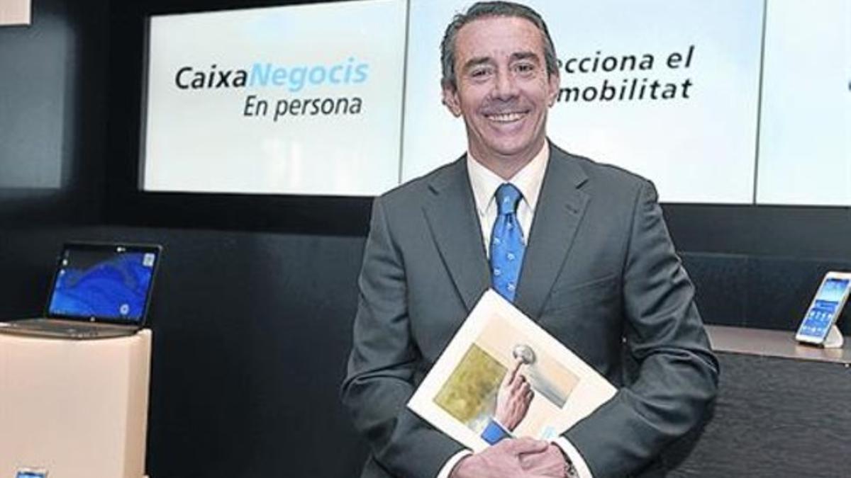 Negocio 8 Juan Antonio Alcaraz, director de negocio de CaixaBank.
