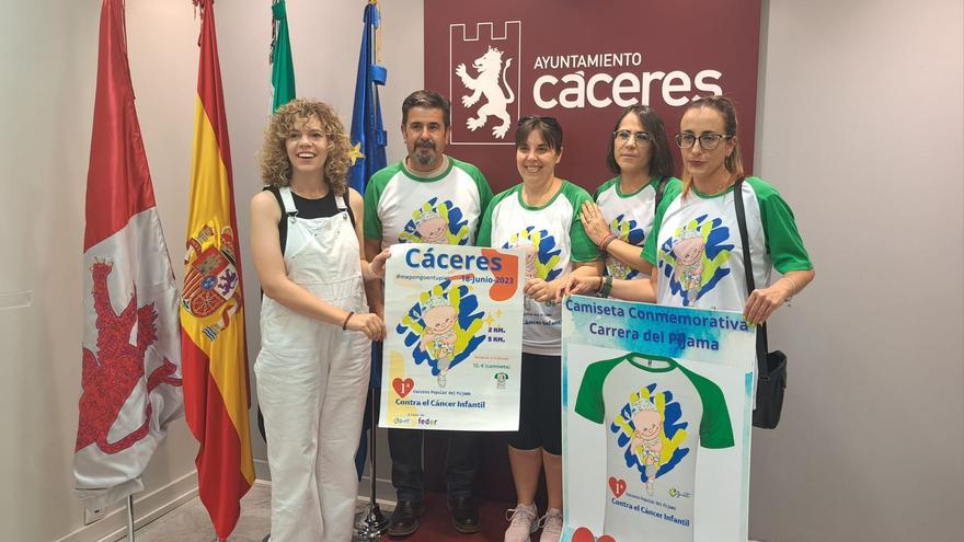 Cáceres recaudará fondos contra el cáncer infantil en la I Carrera Popular del Pijama