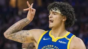 Santos es apreciad en los Warriors por la intensidad que aporta, y se ha ganado un nuevo contrato por tres temporadas