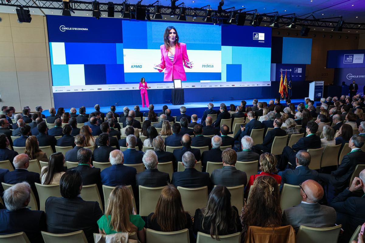 Reunión del Cercle dEconomia en Barcelona