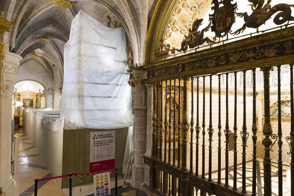 La capilla de Santiago de la Catedral de Tarazona ha sido restaurada mediante una inversión de la DPZ