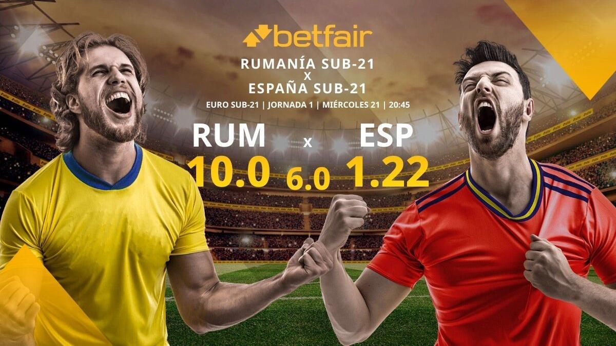 Rumanía sub-21 vs. España sub-21: alineaciones, horario, TV, estadísticas y pronósticos de la Eurocopa sub-21