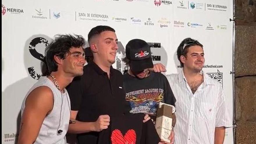 Video | Hugo el pasado año en un acto del Stone&Music en Mérida