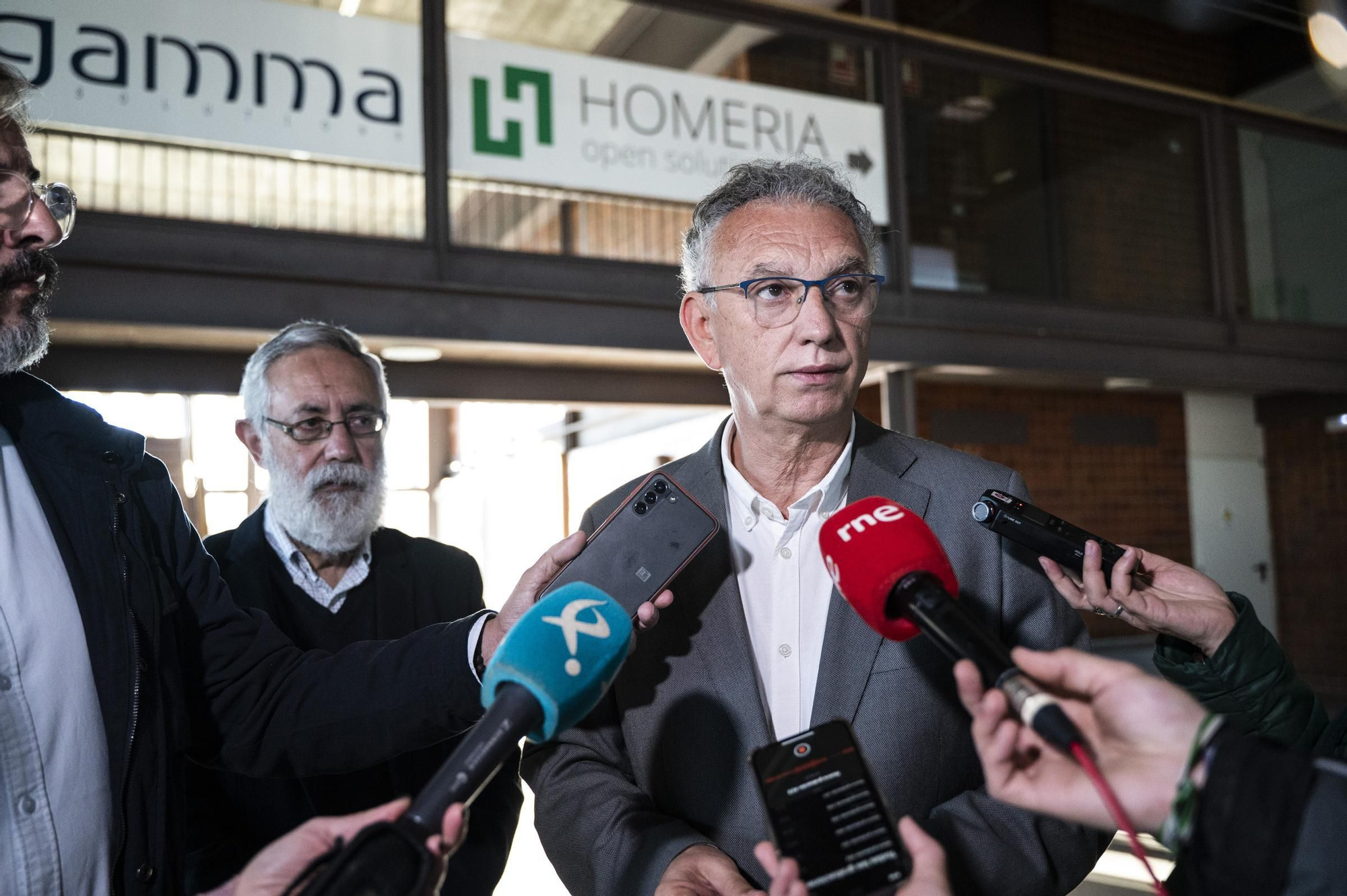 Visita del delegado del Gobierno en Extremadura a la empresa Gamma Solutions
