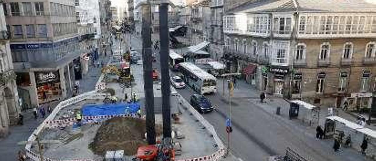 Vigo licitó obras por 39 millones en un año, un 40% más que el resto de urbes gallegas juntas