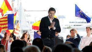 El presidente de Ciudadanos, Albert Rivera, en un acto de su partido este sábado