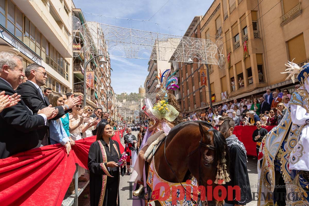 Desfile infantil del Bando Moro en las Fiestas de Caravaca