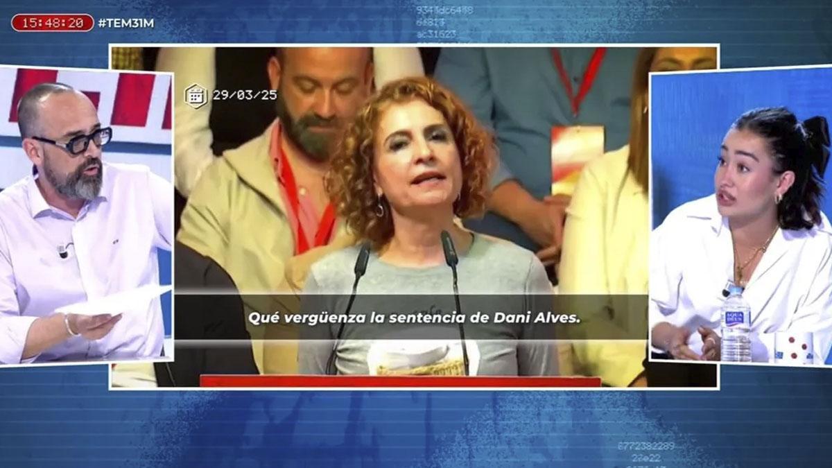 Risto Mejide y Marina Rivers en 'Todo es mentira'