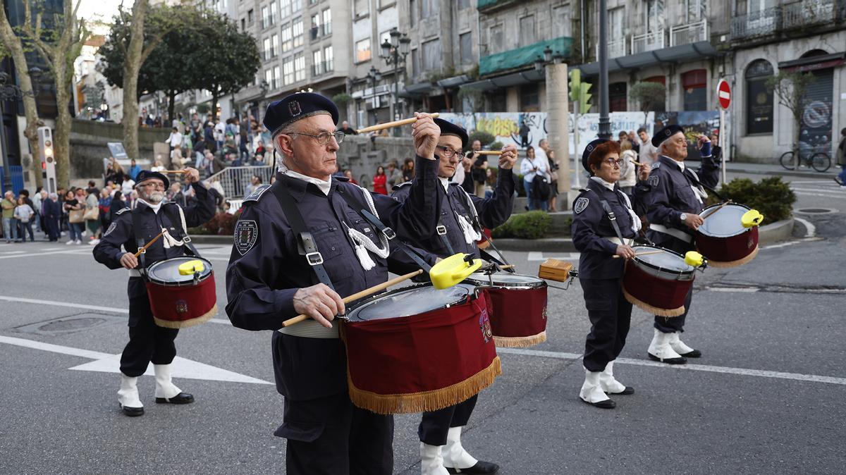 La procesión del Jesús del Silencio recorrió el centro de la ciudad