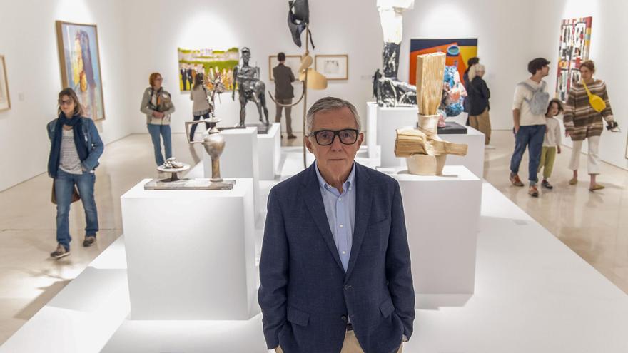 Lebrero inicia su despedida como director del Museo Picasso Málaga