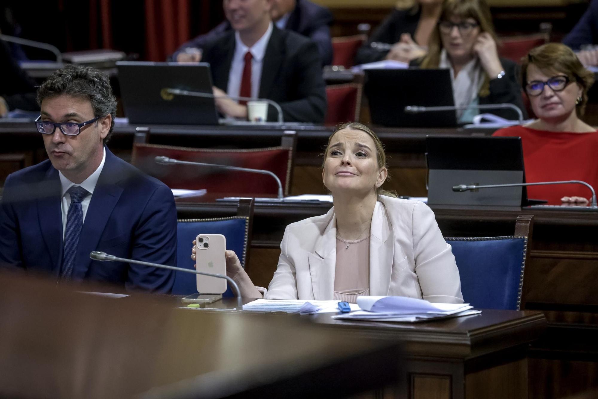 Crisis de Vox en Baleares | FOTOS: La crisis de Vox capitaliza el pleno del Parlament balear