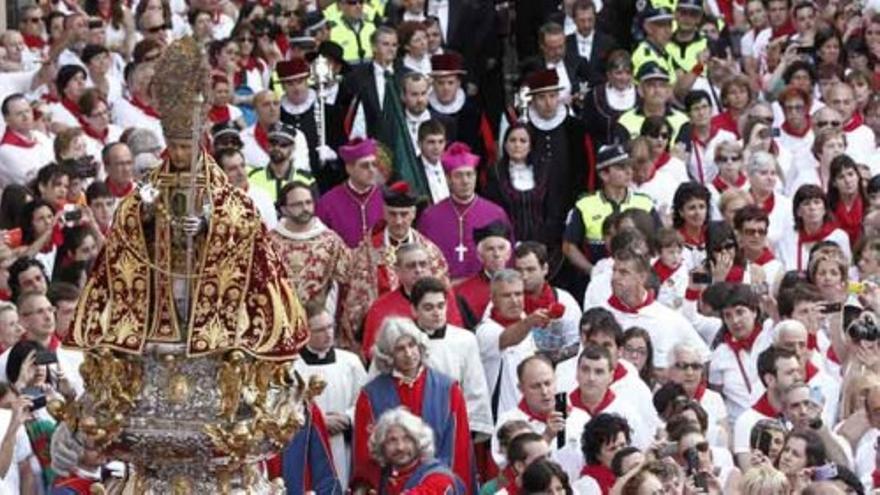 San Fermín recorre el corazón de la Pamplona vieja