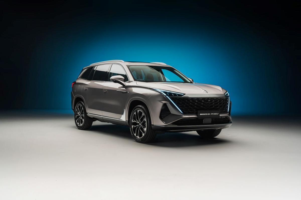 El MGS9 PHEV.