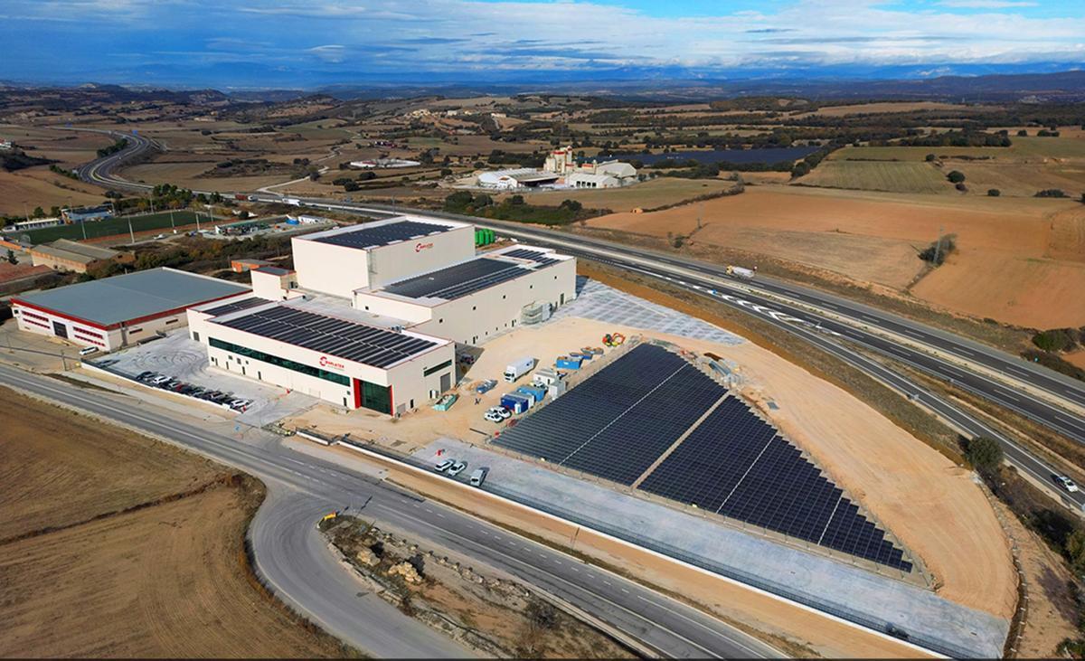 Les instal·lacions d'Enplater Group a Sant Pere Sallavinera.