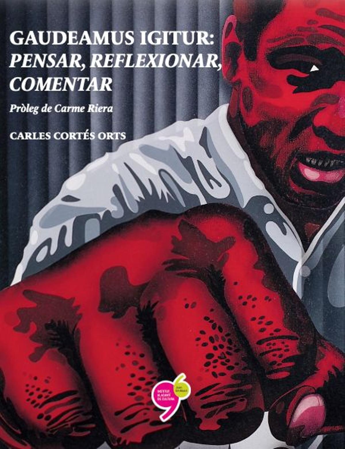 Portada del libro de Carles Cortés, con ilustración en la portada de Antoni Miró