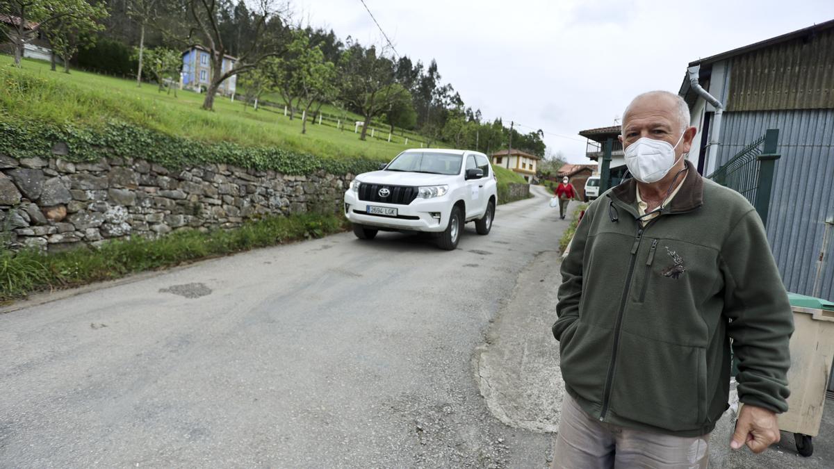 Salas clama contra el tiempo que tardarán en solventar el “argayón”: “Es una brutalidad”