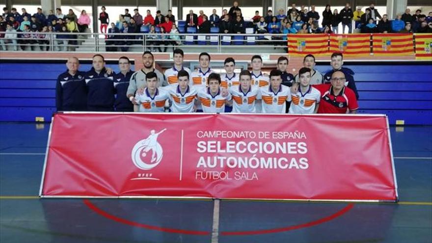 La comarca, representada en el nacional de fútbol sala juvenil