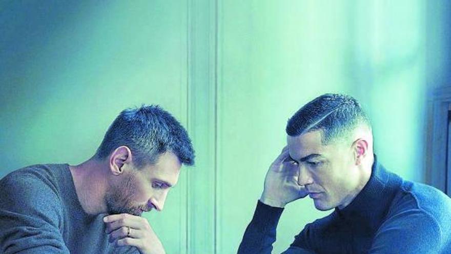 Messi y Cristiano: juntos para una marca de moda