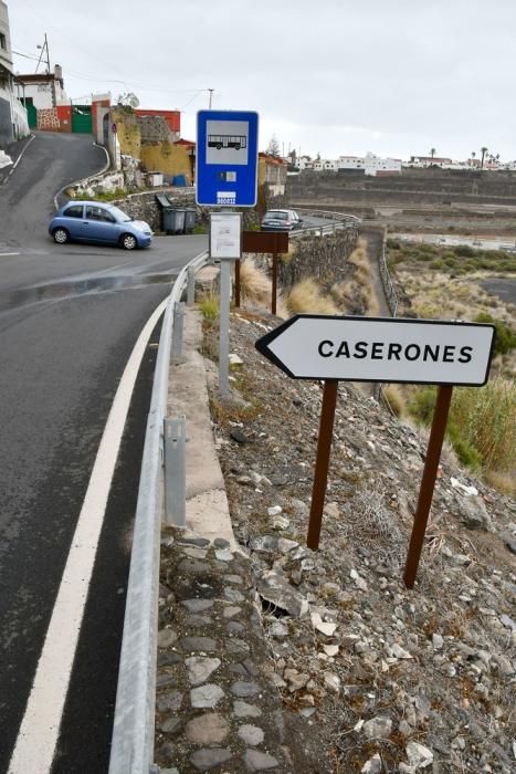 Carretera que sube a Caserones desde la calle Ceres