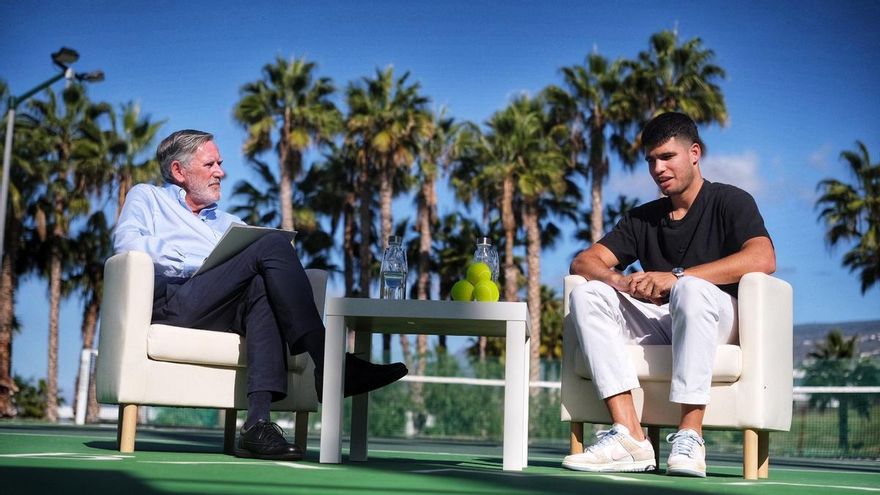 Carlos Alcaraz: “Being number one does not weigh me down”