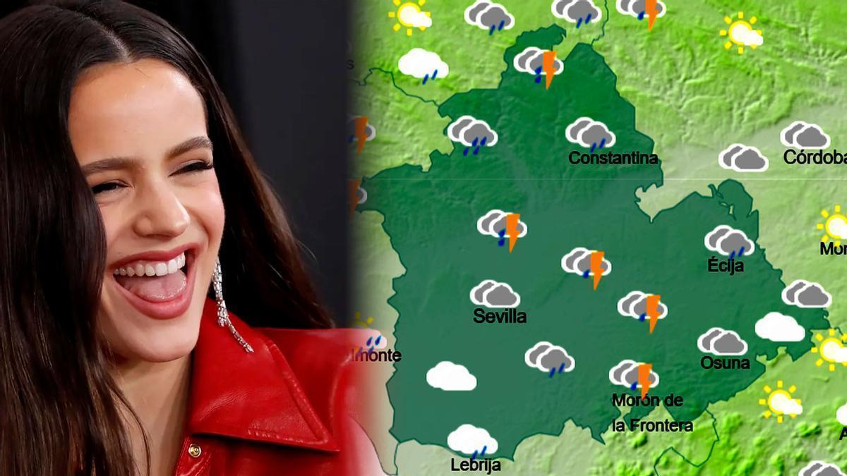 El concierto de Rosalía es posible que se libre de las lluvias.