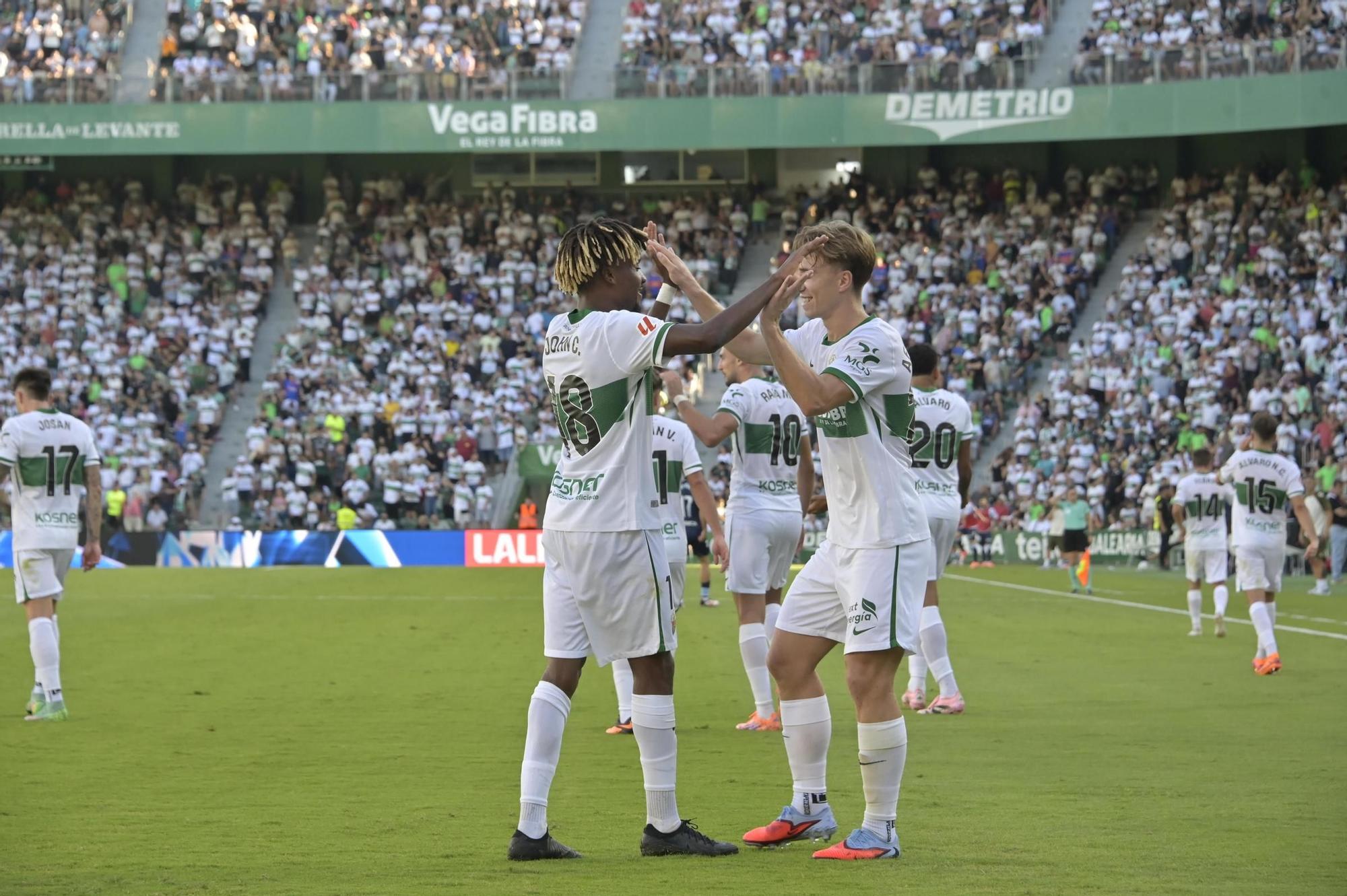 Las imágenes del Elche CF - Celta de Vigo