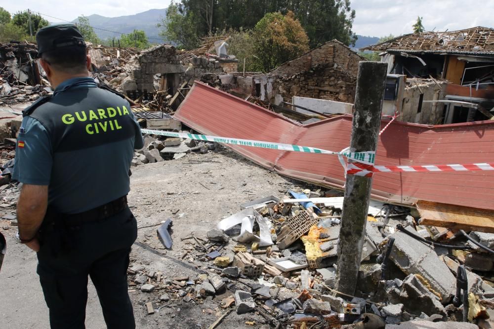 Explosión en Tui (Pontevedra) | La "zona cero", cinco días después de la catástrofe