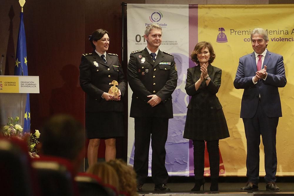 Carmen Calvo entrega los premios Meninas de Andalucía
