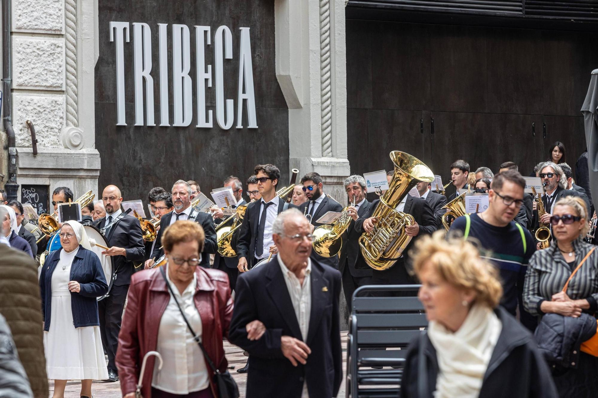 Celebración del Corpus en la Catedral de Oviedo