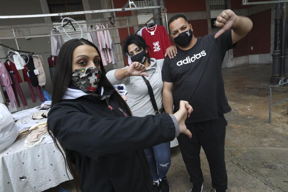 Votación del cambio de ubicación del mercado en Avilés