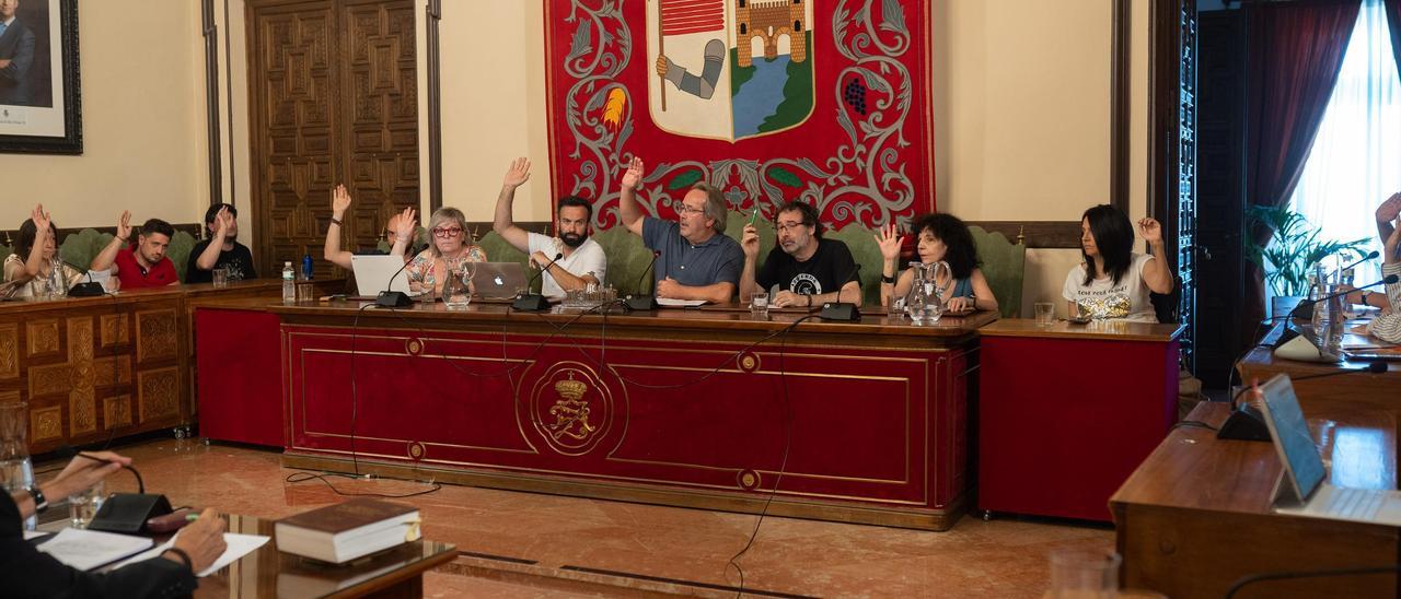 Pleno del Ayuntamiento de Zamora.