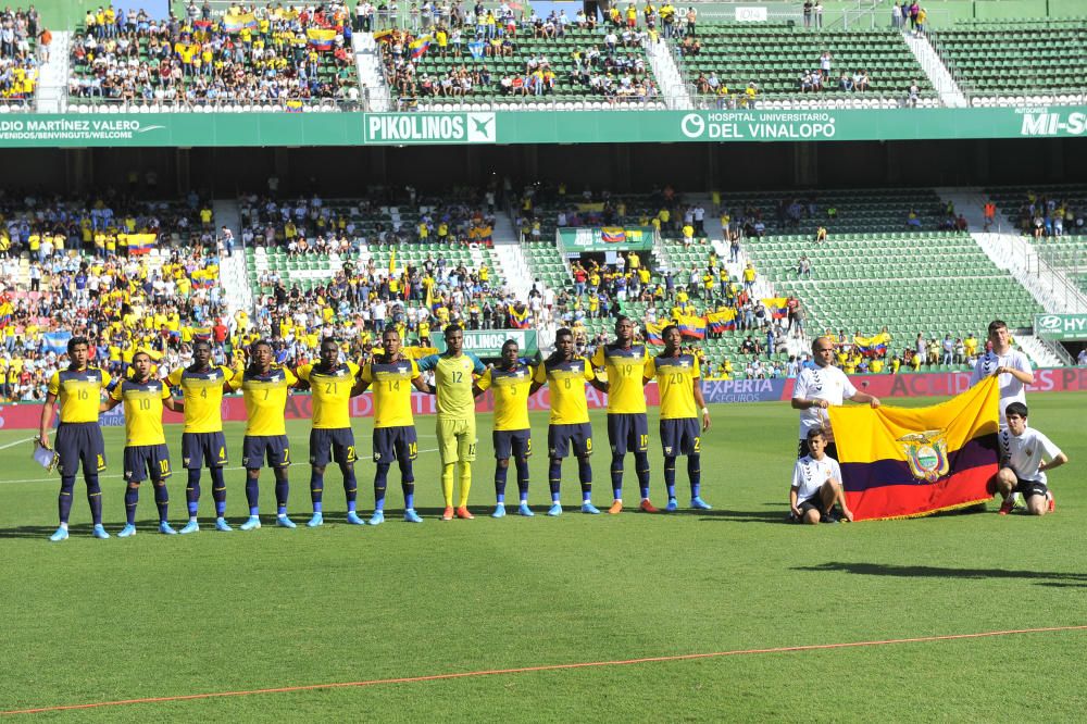 Argentina vence a Ecuador en el Martínez Valero