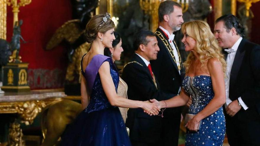 Los Reyes agasajan a Humala