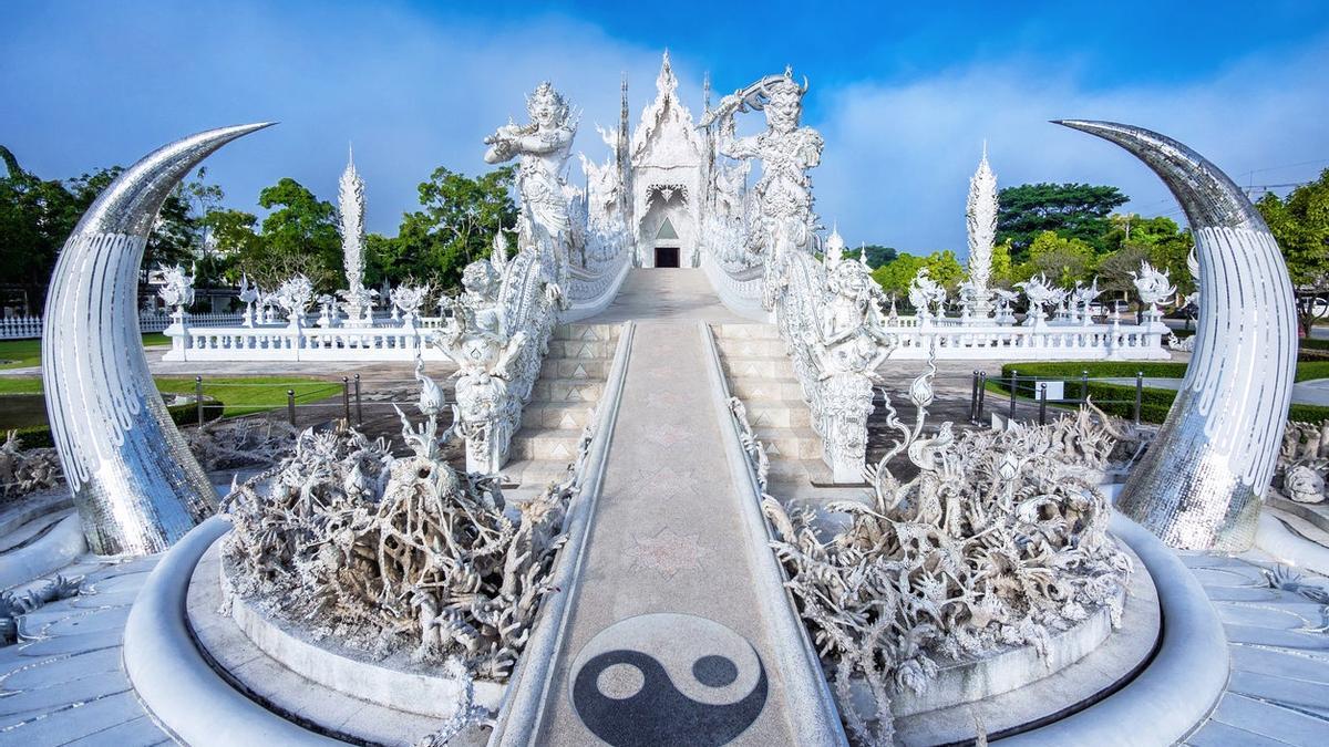 Templo Wat Rong Khun, Tailandia