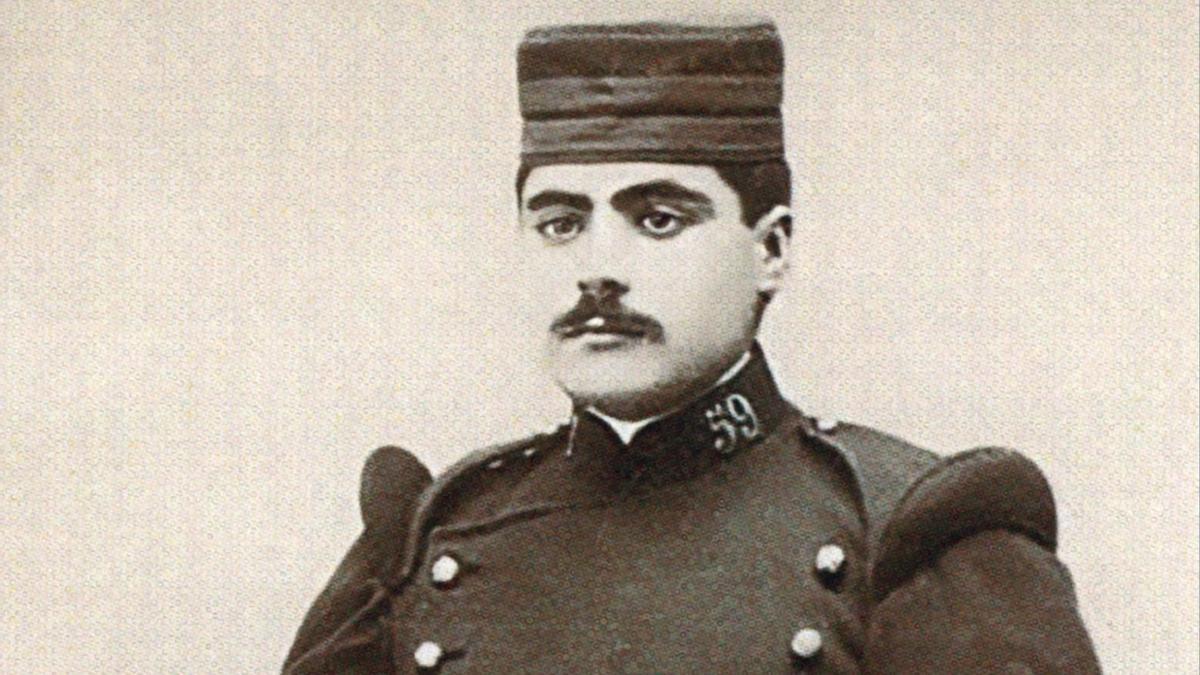 Evarist Alemany i Gascó, en una fotografia del seu periple militar