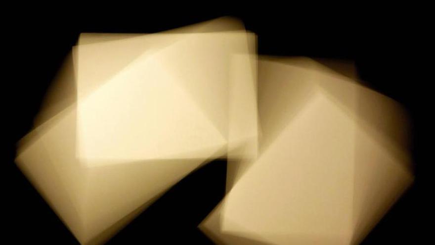 Fotografía abstracta de Jaume Comas en la Escola d’Art de Ibiza