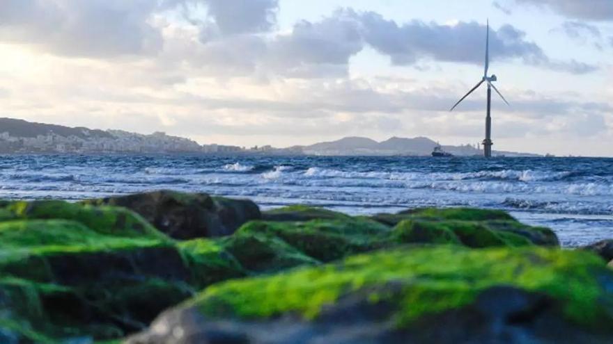 Canarias quiere tener eólica marina en las islas verdes vía puertos regionales