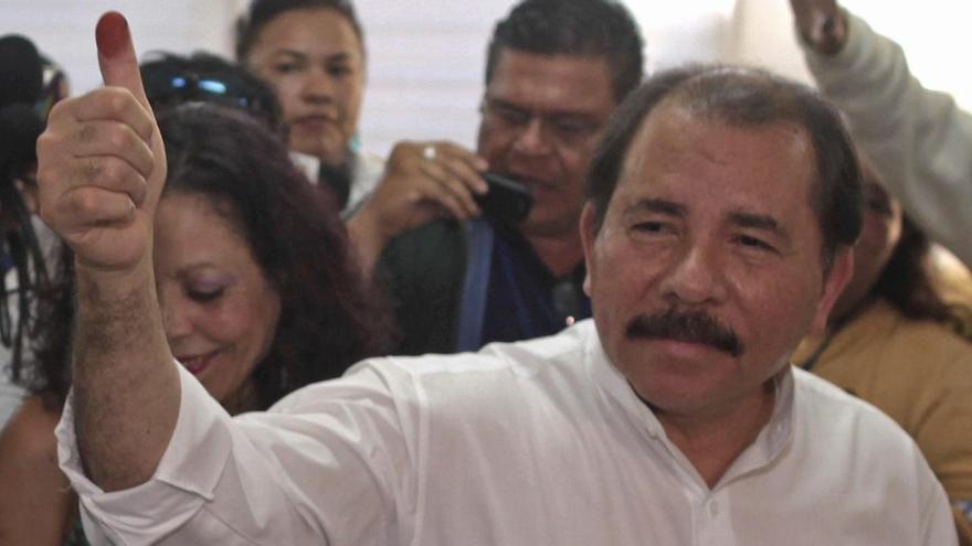 Archivo - El presidente de Nicaragua, Daniel Ortega