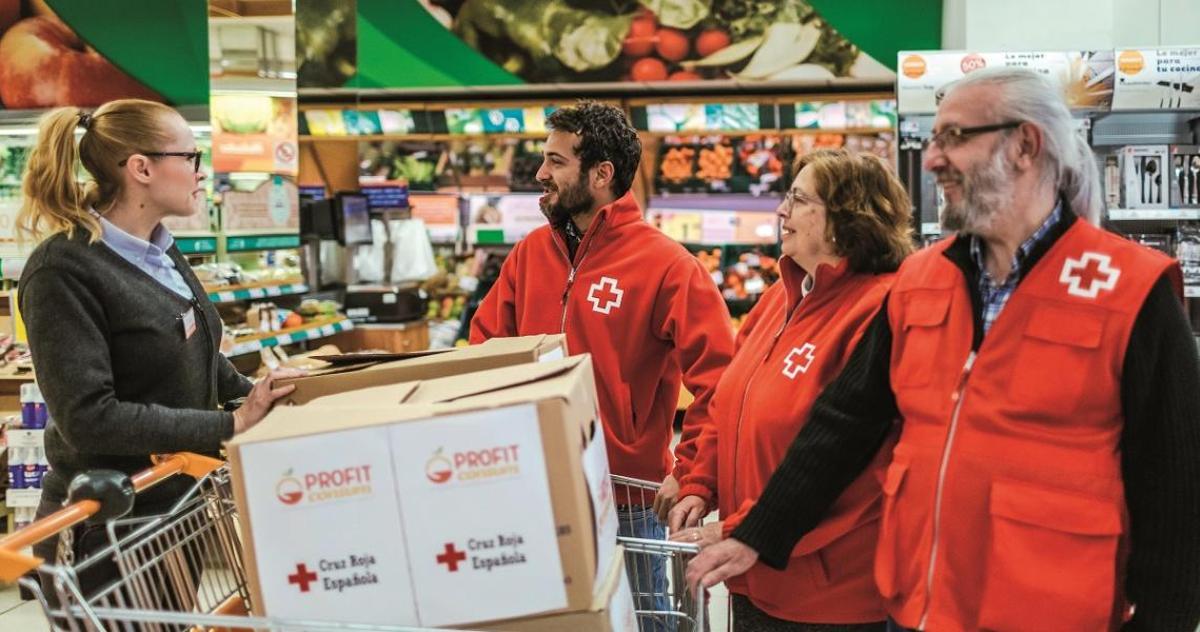 Donació d’aliments de Consum a Creu Roja