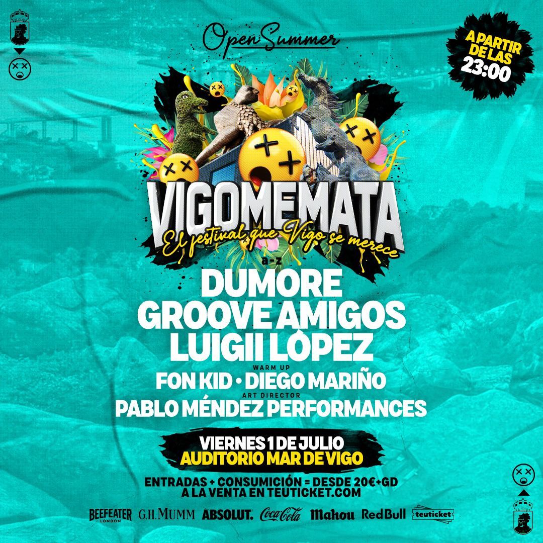 Cartel del festival &quot;Vigomemata&quot;.