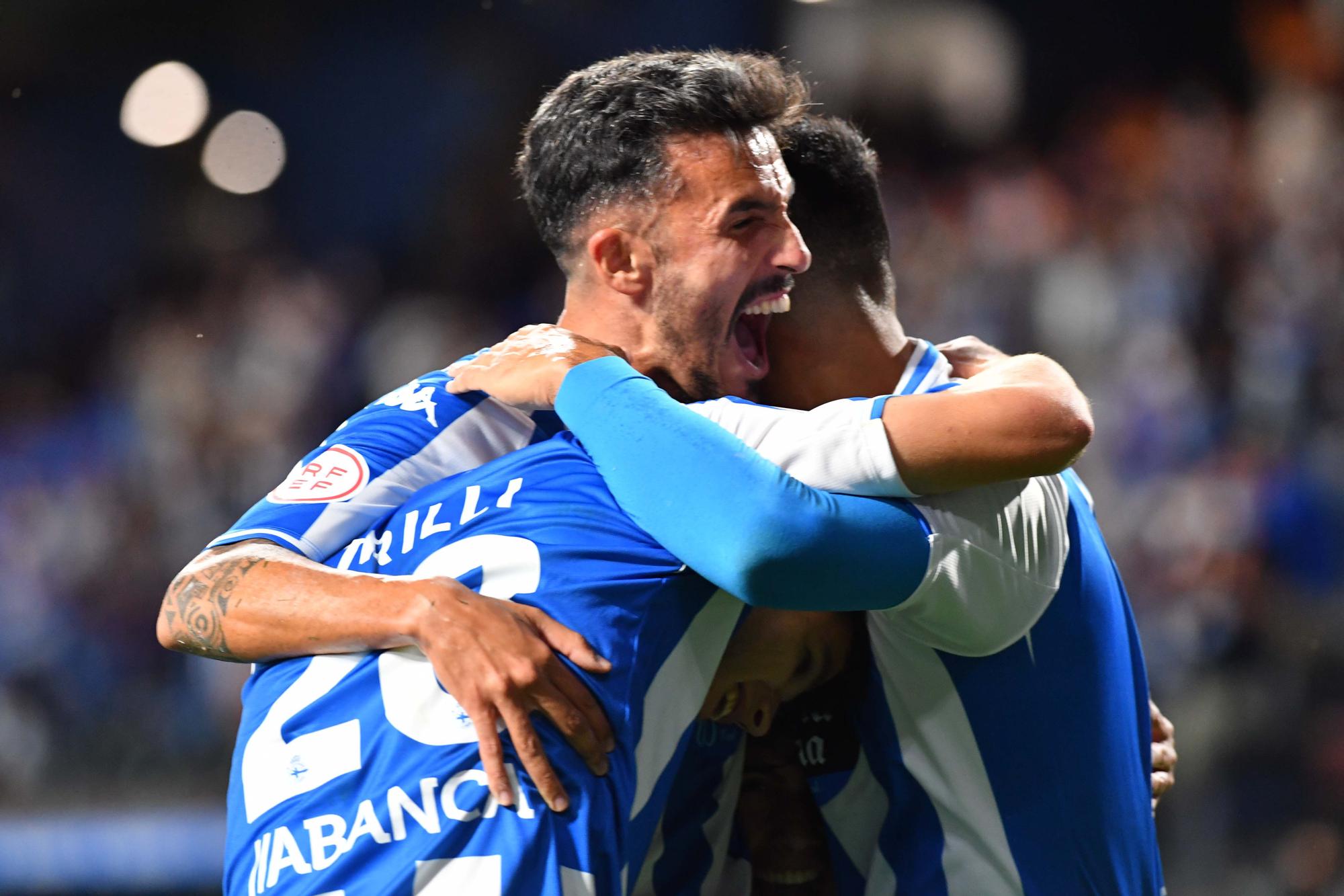 El Dépor golea al Celta B en Riazor