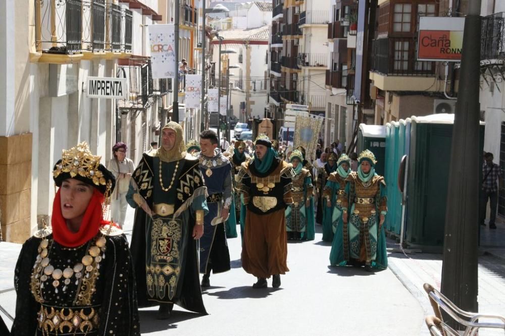 Desfile triunfal y representación teatral del Pacto de Tudmir en Lorca