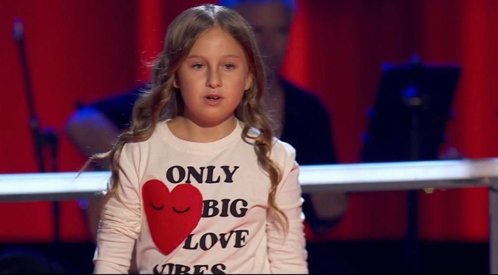 FOTOS | Dulce María, la concursante de Mallorca en  'La Voz Kids', se enfrenta a las batallas este sábado