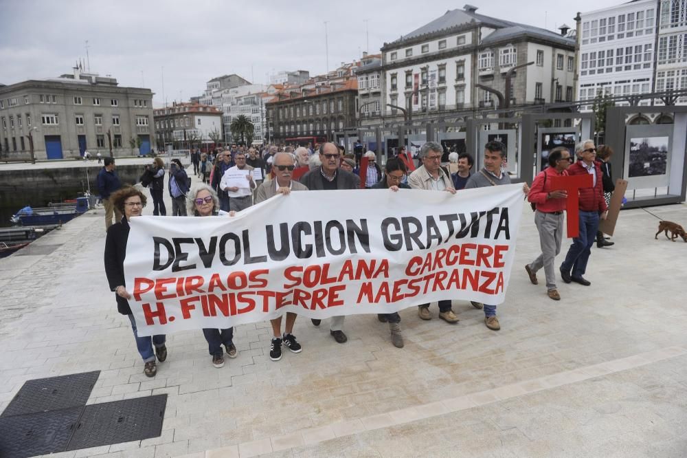 Marcha cívica por la devolución de terrenos