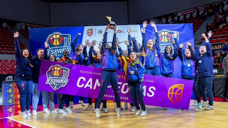 Un oro y dos platas  para la Comunitat Valenciana en el Campeonato de España de Selecciones Autonómicas