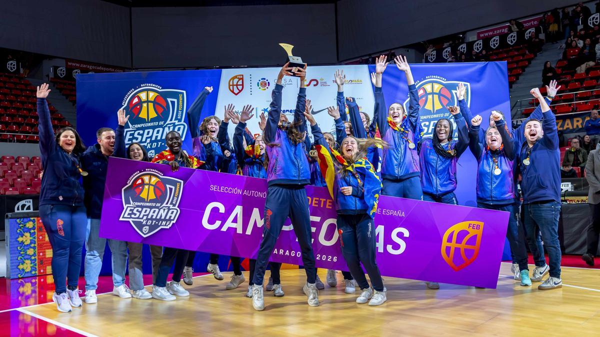 La selección cadete femenina, campeona de España